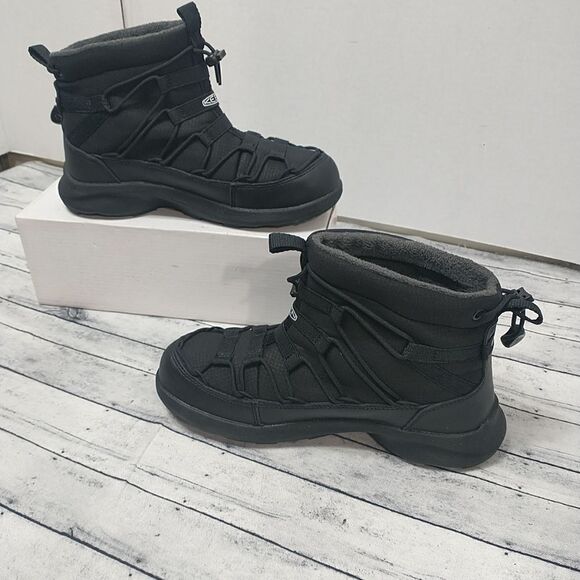 Keen Uneek SNK Chukka II WP Women's SZ 6 Black Casual Lifestyle Hiking Boots. - Picture 3 of 14